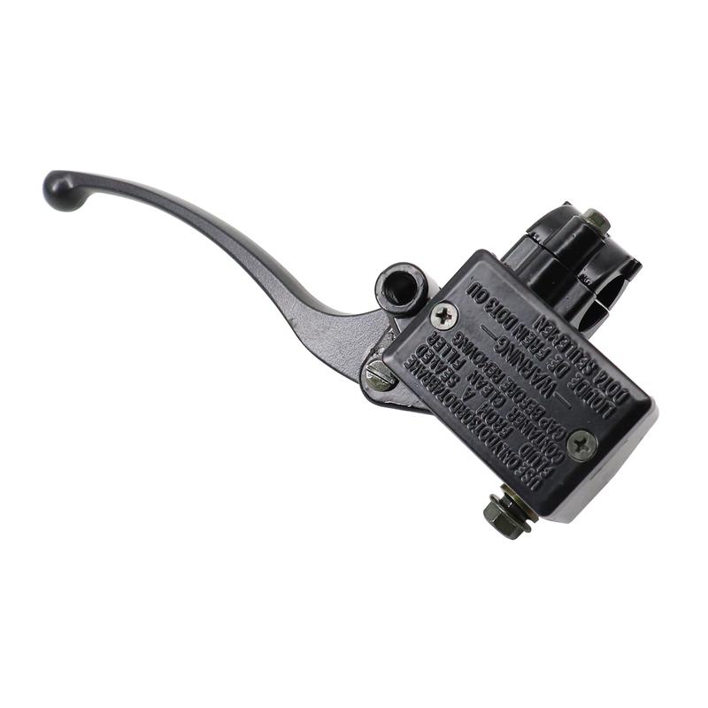 Universal 22MM Motorcycle Right Brake Clutch Master Cylinder Reservoir Levers For Honda TRX 250 300 350 450 FourTrax Rancher 500