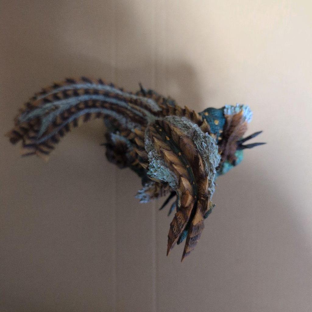 [USED] Capcom Figure Builder Creator's Model Thunder Wolf Dragon Zinogre Reprint