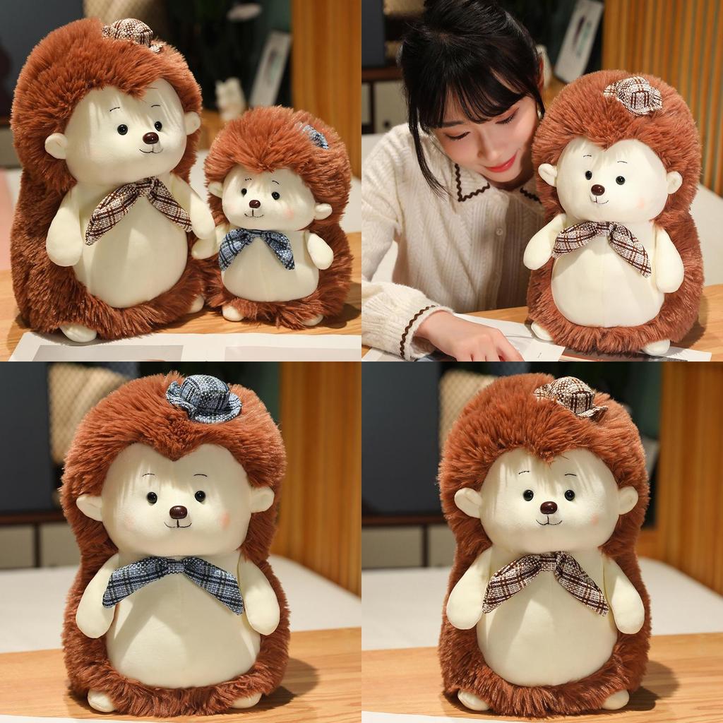 Adorable Hedgehog Plush Doll Soft Stuffed Animal Toy For Kids Gift In Cute Design