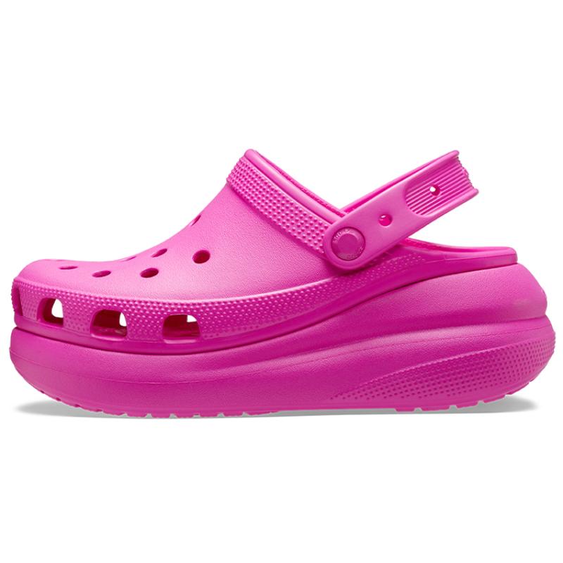 

Crocs Crush Clog EVA Casual and Versatile 5.2cm Sandals Unisex Berry 34-35