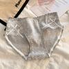 Women's New Summer Sweet Floral Cotton 10A Antibacterial Extended Comfortable Breathable Briefs