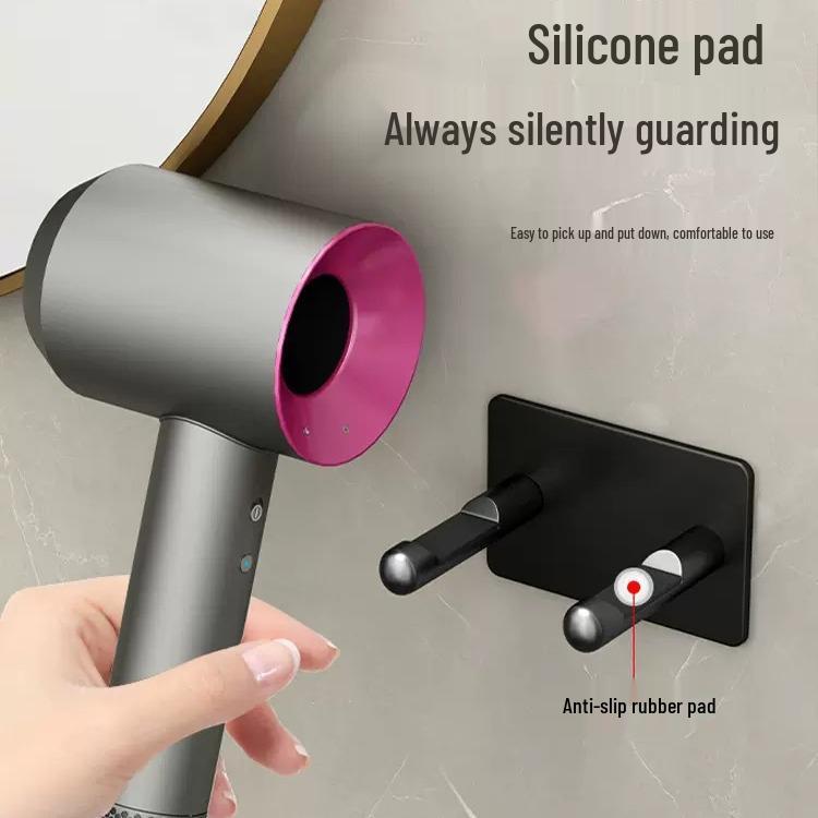 Dyson Wall-Mounted Magnetic Hair Dryer Holder & Storage Rack