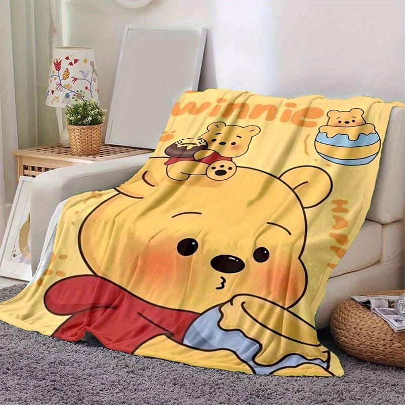 

1pc Winnie the Pooh Honey Pot Blanket Cozy Throw for Home Decor, Couch Cover, Outdoor Use, Travel 80cmx120cm