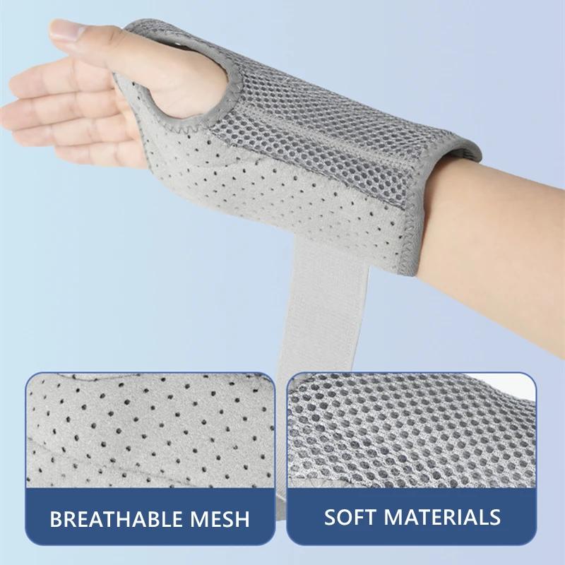Atmungsaktive Handgelenkstütze, professionelle Schiene, Handgelenkstütze, Schutzband, Arthritis, Karpaltunnel, Handverstauchung, Tendinitis, Armband