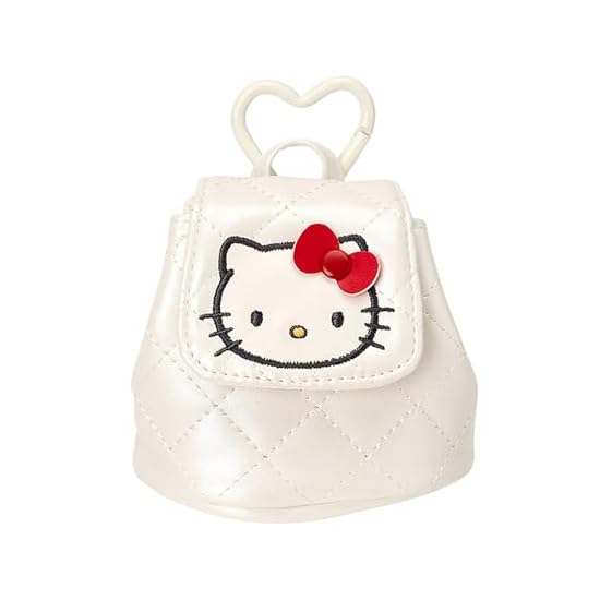 SANRIO Backpack-Shaped Mini Pouch (Miniature Quilt) Hello Kitty White 648001