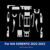 Pour Kia Sorento   Anti-rayures Intérieur de Voiture Navigation Console Centrale Tableau de Bord Film Protecteur TPU Accessoires