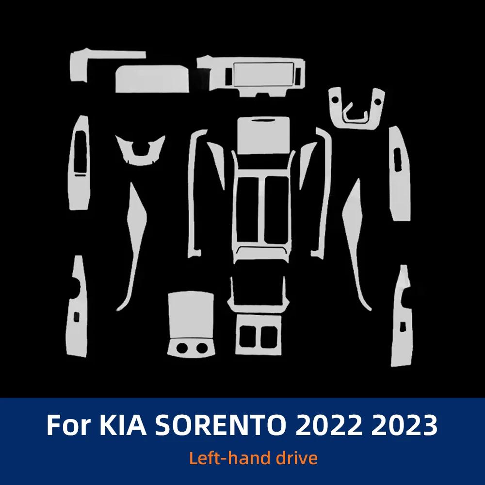 Pour Kia Sorento Anti-rayures Intérieur de Voiture Navigation Console Centrale Tableau de Bord Film Protecteur TPU Accessoires