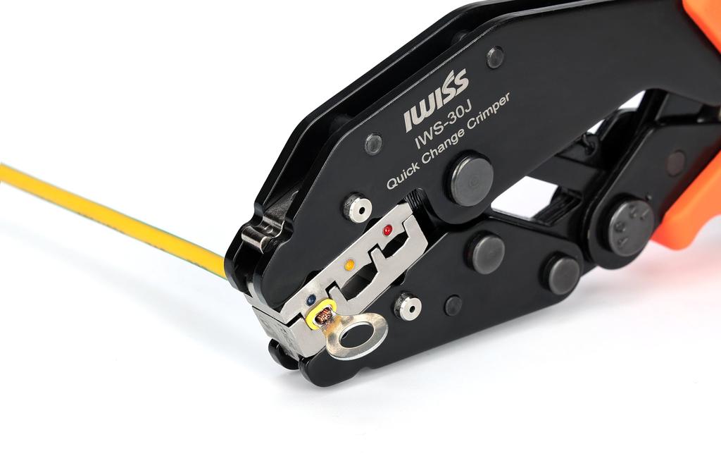 IWISS Ratchet Type Insulated Terminal Crimping Tool MultiCrimper Crimping Series