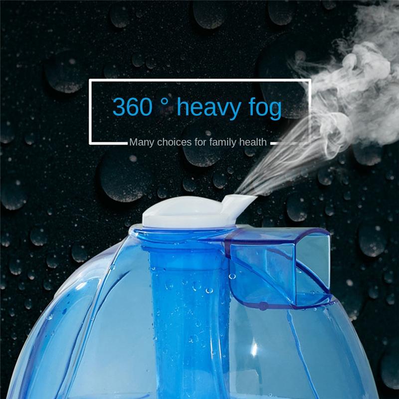 Cool Mist Air Humidifier 2.5L Quiet Ultrasonic Humidifiers for Bedroom & Large Room-Adjustable-360° Rotation EU Plug A