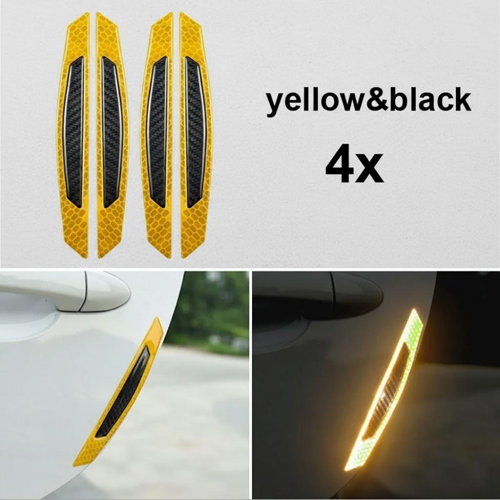 Car Door Reflective Warning Sticker Tape Reflective Strips for Vehicle Safety Car Styling Accessory