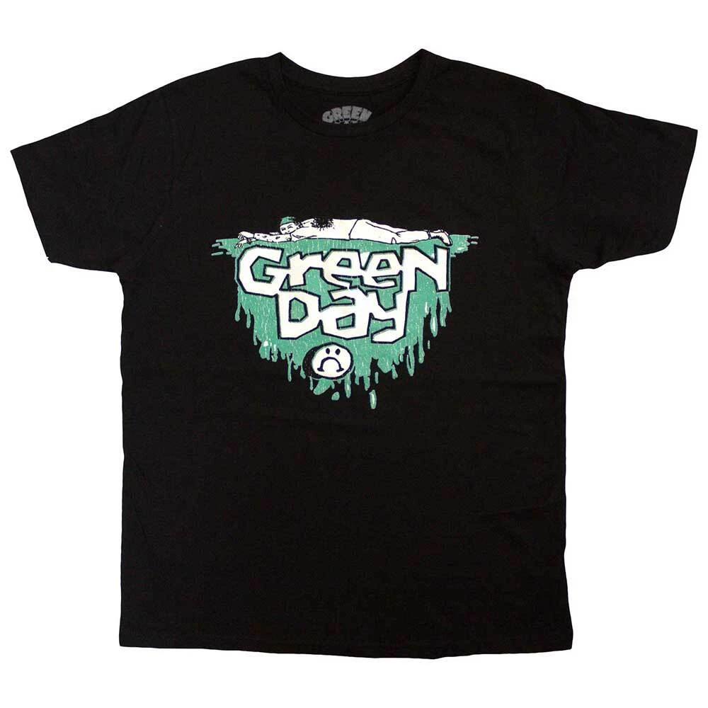 Green Day Unisex T-Shirt: Sad Smiley (X-Large) M