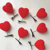 Cartoon Weddings Hair Clip 3D Heart Shaped Hair Clips Plush Hairpin Fashion Duckbill Clip Accessories Party Valentine's Day Gift