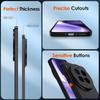 Ultra Thin Matte Silicone Soft Case For Vivo X300 X200 FE ProMini X200S X100 X100S X90 X80 X70 Pro Ultra Pro+ Black Cover Shell