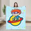 Rugrats Chuckie Finster  Warm Soft Blanket  Decorative Plush Bedding Throws Funny Living Room Flannel Bedspread Sofa Bed Cover