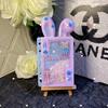 Shaker Resin Molds Rabbit Ear Notebook Shape Silicone Quicksand Molds Resin Casting Mold DIY Making Supplies for Crafts