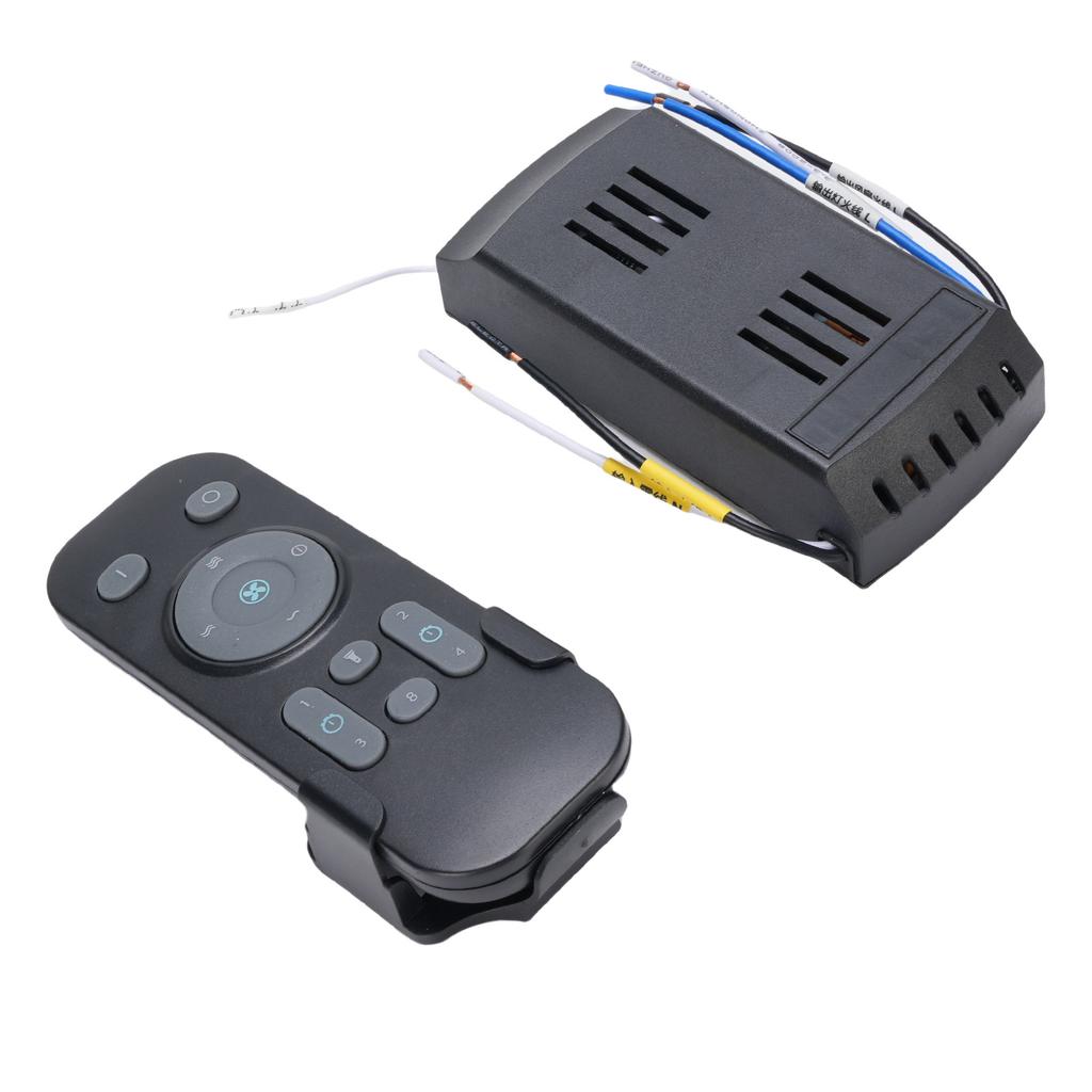 Universelles Deckenventilator-Fernbedienungskit Deckenventilator Licht Timing 3 Geschwindigkeiten Fernbedienung für Deckenventilator