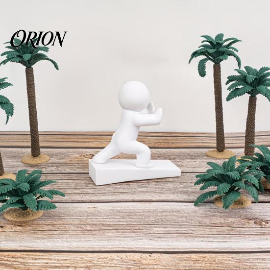 Tappo per Porta Decorativo Tappo per Porta Senza Bave, Fermaporta Stabile Stampato in 3D, Tappo per Porta Uomo che Calcia Stampato in Pezzo Unico, Design Protegge Pareti Mobili