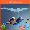 Fish Decorations Accessories Aquarium Tank Floating Diver Aquarium Ornaments Small Floating Ball Aquarium Accessories
