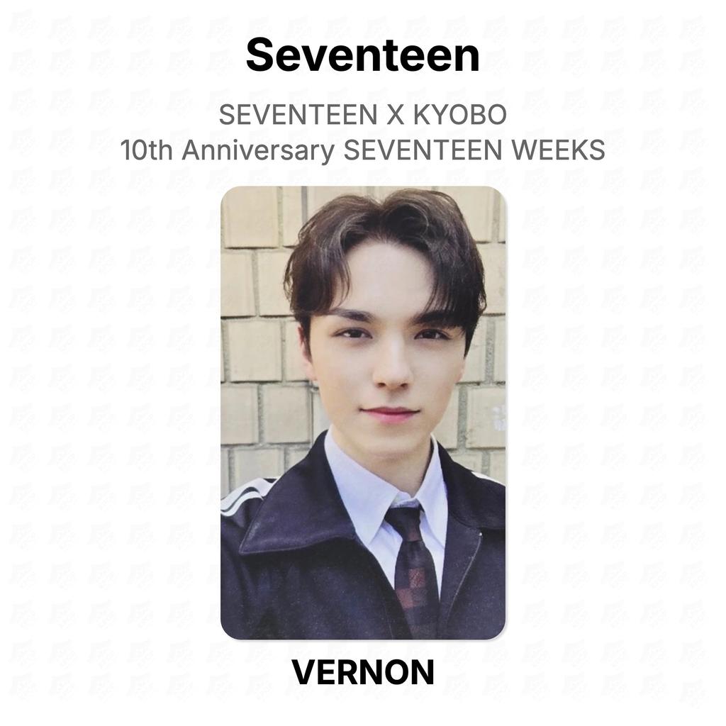 Seventeen X KYOBO 10th Anniversary SEVENTEEN WEEKS Official Photocard