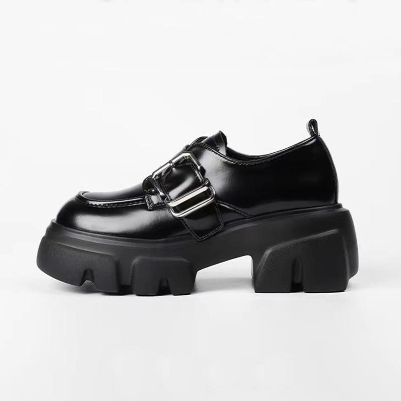 British small leather shoes with 100 JK small spring velvet college style single shoes Mary Jane shoes