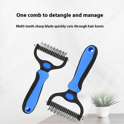 Pet Knot Comb Deshedding Brush Cat And Dog Hair Remover Puppy Grooming Tool Fur Knot Cutter For Cats And Dogs Pets Supplies
