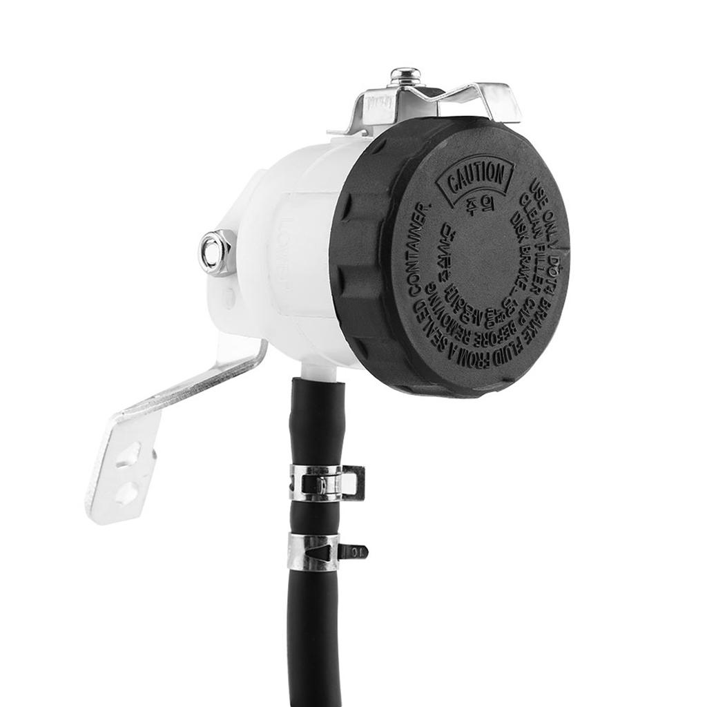 Brake Master Cylinder Oil Reservoir Fluid Bottle W Bracket for Suzuki SV650 0309 SV100S 0307