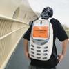 Internet Celebrity Backpack 2025 New Korean Version High School Student Large Capacity Couple Mobile Phone Personalized Student Schoolbag