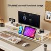 Office Desktop Monitor Stand with Drawer for Storage and Organization