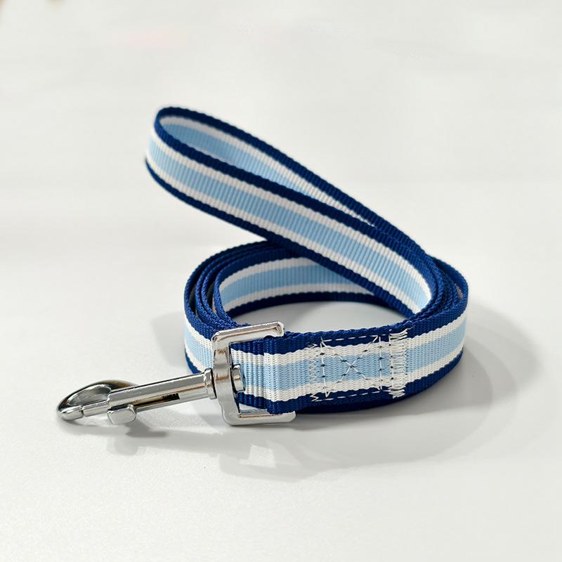 Pet polyester leash network yarn dog leash Golden Retriever Labrador medium and large dog out walking dog leash