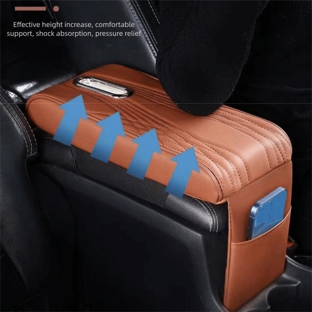 Elbow Support Car Armrest Cushion Tissue Box Arm Rest Protector  Middle Armrest