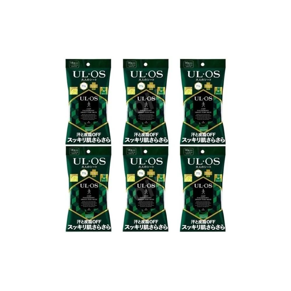 Uruos Face Sheets 14 Sheets (6 Packs) Otsuka Pharmaceutical