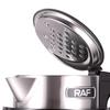 RAF Stainless Steel Electric Kettle - European Standard, Integrated Design with Heat and Health Preservation Features
