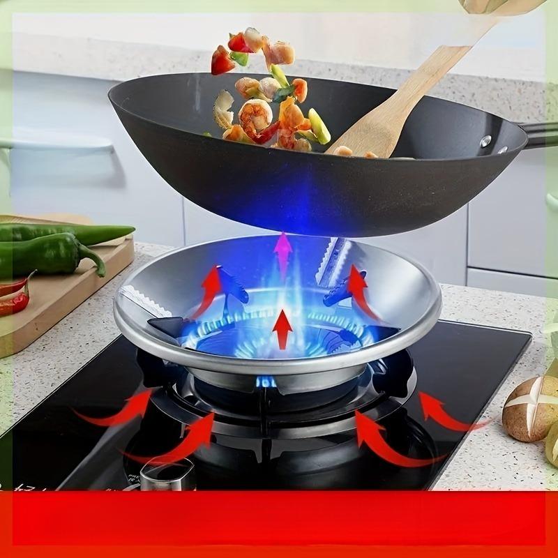 Gas Stove, Fire Windproof Cover, Household Gas Stove, Stove Bench Support, Energy-saving Ring, Universal Anti-slip Windshield