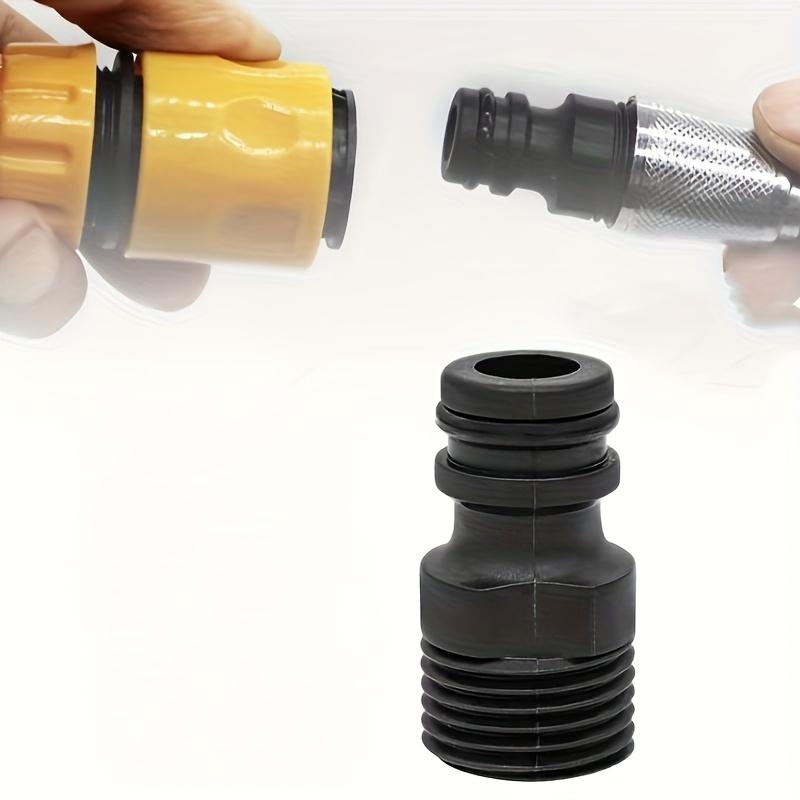 Threaded Fittings Threaded Joint Hydraulics Garden Plastic Quick Coupling Water Pipe 1/2inch 3pcs Faucet Adapter