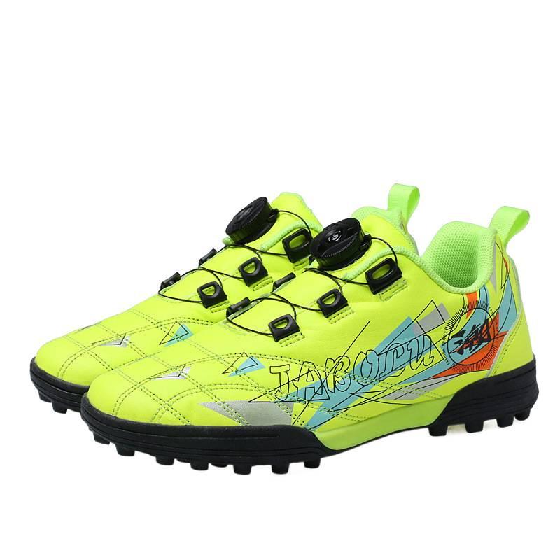 Student Rotary Buckle Football Shoes Boys and Girls Outdoor Kick Game Training Sneakers