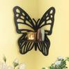 Wooden Craft Butterfly Hollow Storage Rack,  Home Wall Decoration