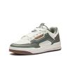 Anta Synthetic Leather Low Top Skateboard Shoes Men's Ivory White/Plain Green/Eagle Brown 112618043-3