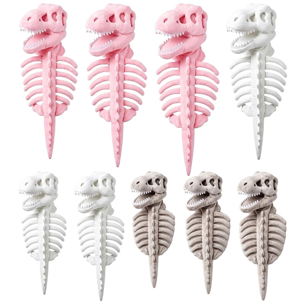 Dog Cat Dress Up Dark Dinosaur Skeleton Print Halloween Funny Pet Costume Small Medium Dogs Cats Clothes