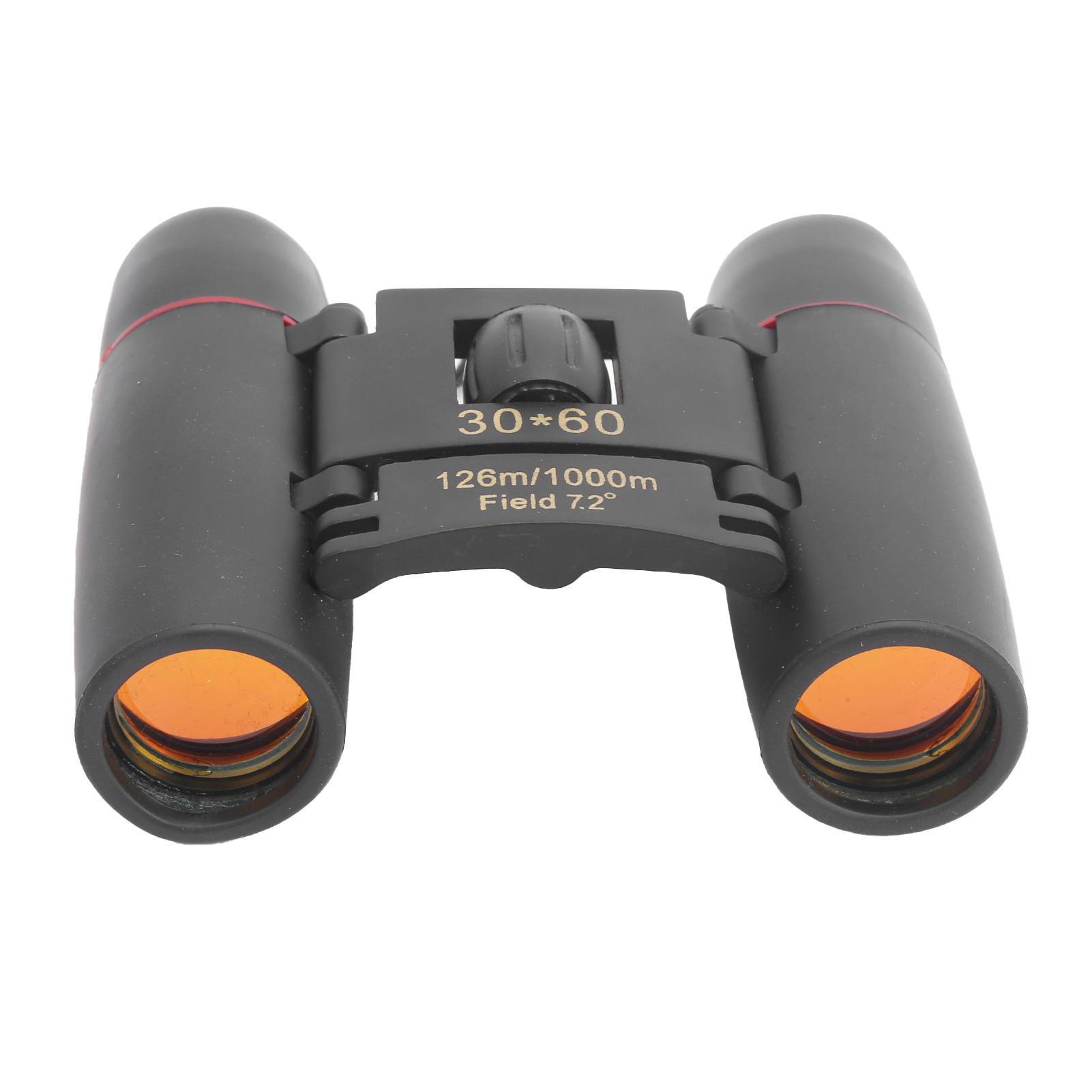 

30x60 Portable Binoculars High Definition 7.2 Degree Field Low‑Light‑Level Night Vision for Outdoors білий