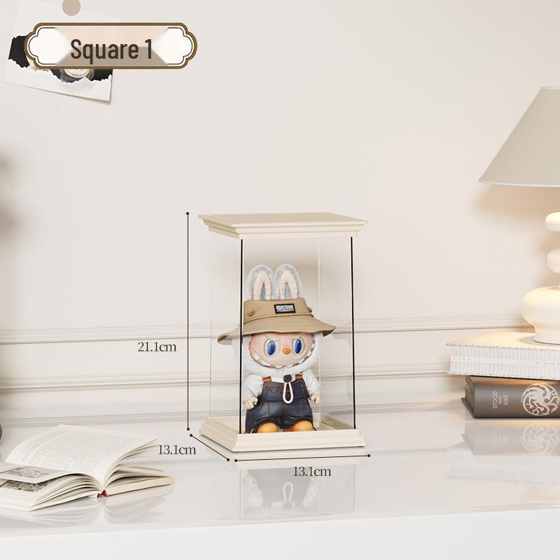 

Clear Acrylic Display Stand for Single Blind Box Storage One Size