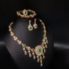 Newlywed's Four-Piece Set - Fashion Alloy Necklace, Ring, Women's Gift Jewelry Set