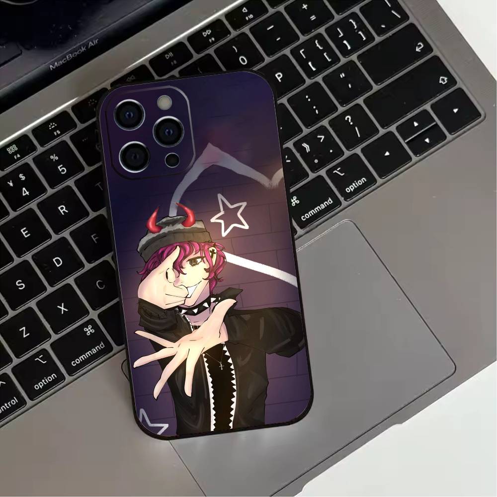 K-Killer C-Chat Ronin Game Phone Case For iPhone 17,16,15,14,13,12,11 Plus,Pro Max,XS,Soft Silicone Black Cover