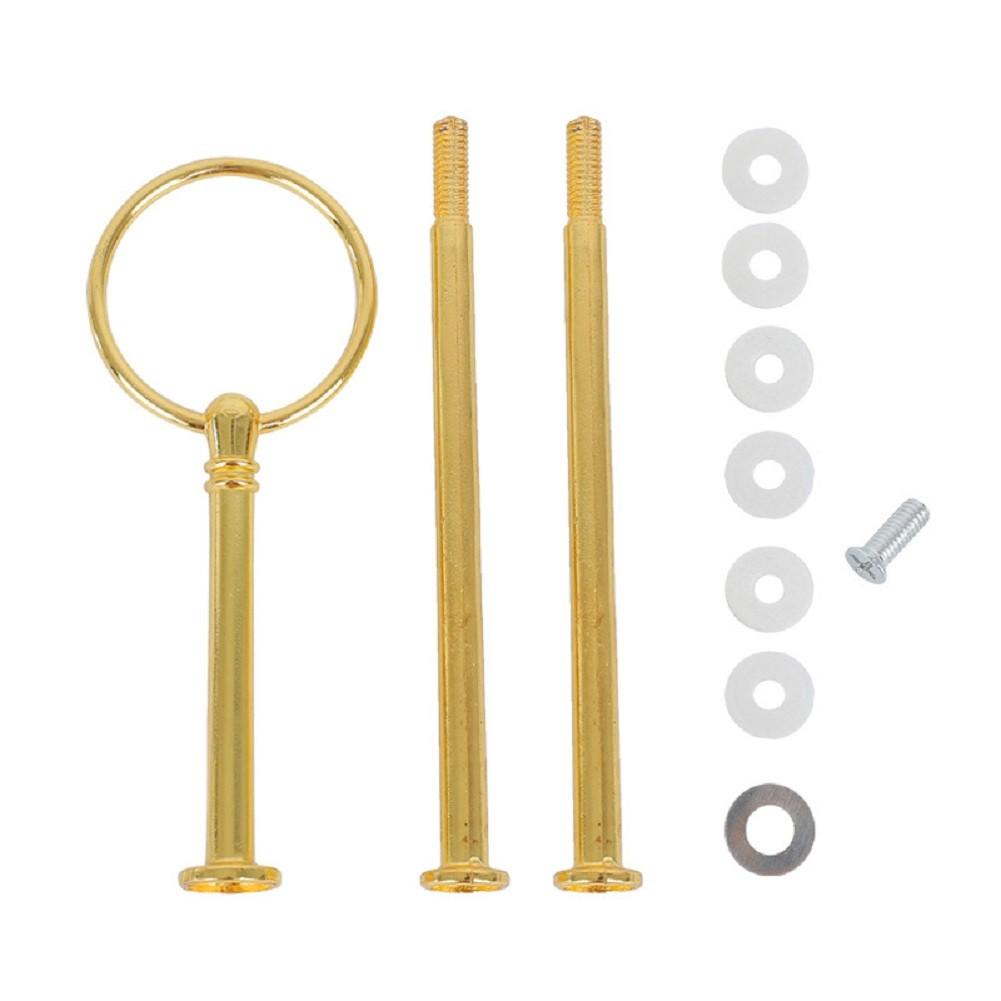 Stojan na dortový talíř Tyč Kovové kování Tyč Slitina zinku Mísa na ovoce Cupcaky Dezert