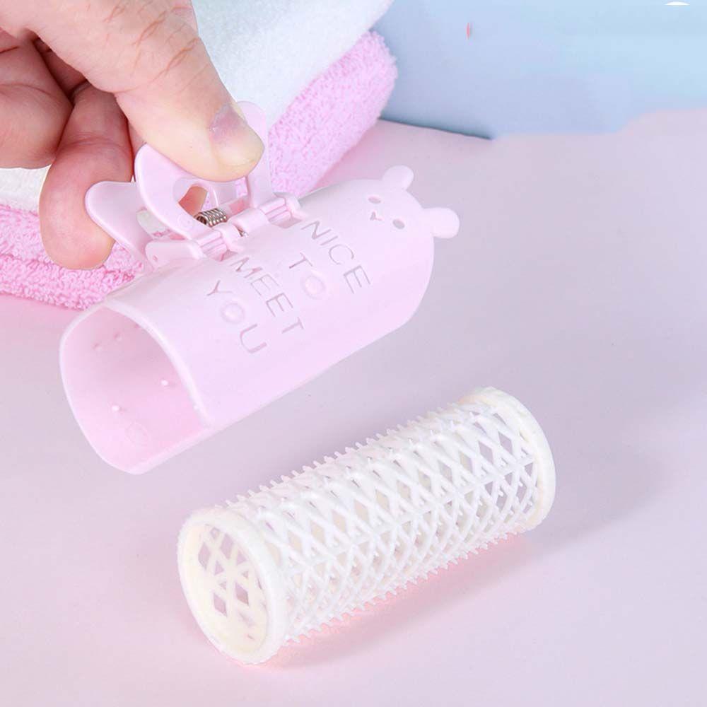 Salon Self-adhesive Hairdressing Women Bang Curler Lazy Bangs Roller Hair roller set Bangs Clip