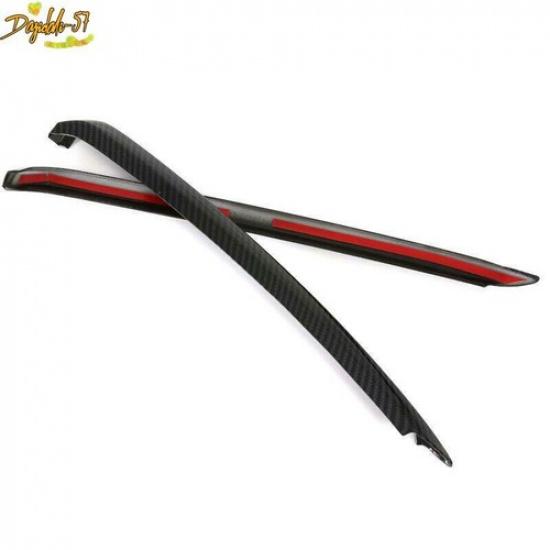 Carbon Fiber For Mazda 6 Atenza -22 Look ABS Front Fog Lamp Light Cover Trim