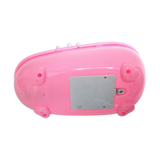 Elektrische Puppenbadewanne, exquisiter sprudelnder Wasserklang, tragbare Miniatur-Badezimmerbadewanne für Puppenhaus im Maßstab 1/6