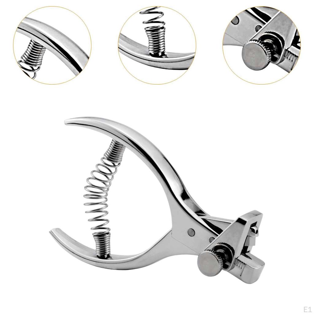 Craft Pliers with Spring Mechanism, for Tailoring Paper Patterns