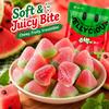Lotte Wassermelonen-Weichbonbons 56g | Süßer saftiger Geschmack, Elastische kaubare Textur, Praktische kleine Packung