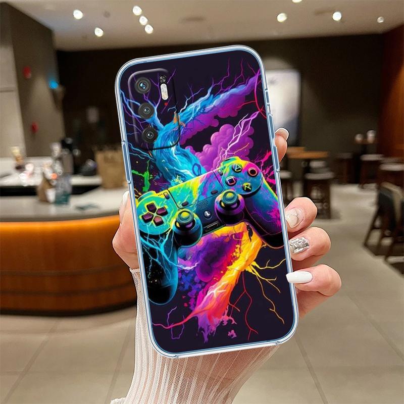 

RE32 Game Over Transparent Phone Case for LG K22 K30 K40 K40S K41 K42 K50 K50S K51 K51S K52 K61 K62 K71 K92 Q60 Q61 V40 V50 V60 LG K51