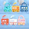 Car Shaped Puzzle Matching Lock Toy With Key For Children Educational Intellectual Development Cognition Buckle Unlocking Game